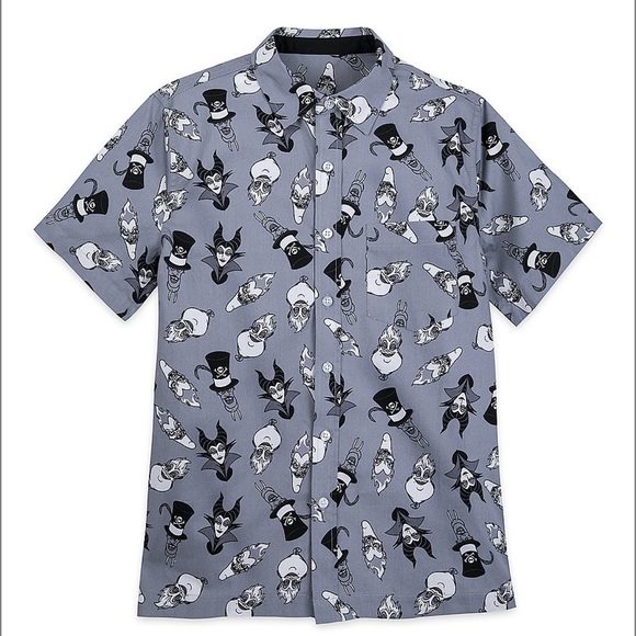 Disney Other - Disney Villains Woven Shirt